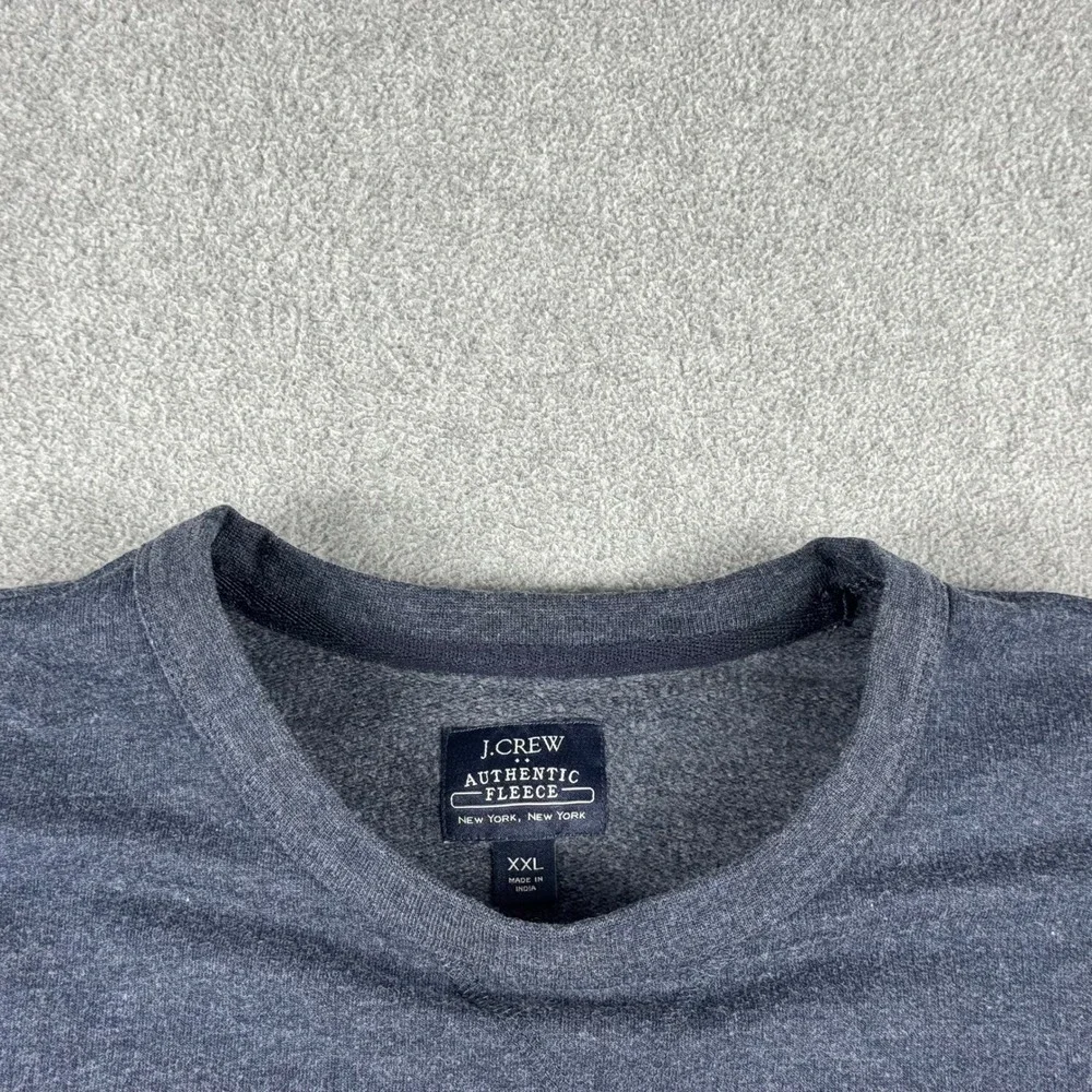 J. Crew Authentic Fleece Sweater Men XXL New York Fleece